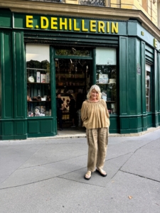 Here I am in front of E. Dehillerin, a restaurant supply store. I remember visiting this same store during another trip to Paris many years ago.