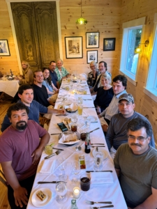 Here's a group photo of this year's Skylands Team. On my last night, I've made it a tradition to take everyone out to dinner. We ate at Havana in Bar Harbor.