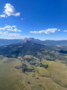 The area is highly mineralized and was part of the gold and silver mining industry of early Colorado.