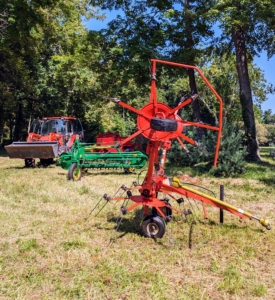 I am very fortunate to have all the proper equipment to make nutritious and delicious hay for my horses. I try to impress upon my team how important it is to take good care of everything we have.