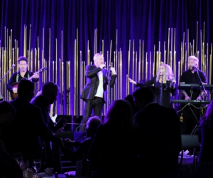 After dinner, guests were treated to an unforgettable performance by Andy Bell of Erasure, who sang Oh L’Amour, Chains Of Love, A Little Respect and Victim of Love. (Photo by Craig Barritt/Getty Images for Friends of Hudson River Park)