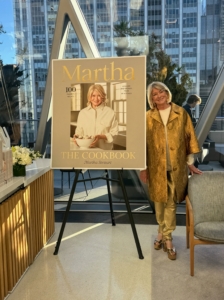 Last month, I enjoyed a very special party on the top floor of 425 Park Avenue to celebrate “Martha: The Cookbook: 100 Favorite Recipes with Lessons and Stories from My Kitchen.” The party was hosted by Chef Jean-Georges Vongerichten and the Bank of America. So many people attended - devotees, food enthusiasts, colleagues, and friends.