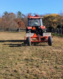 I am a big believer of aerating the fields. Compacted soils have too many solid particles in a certain volume or space, which prevents proper circulation of air, water, and nutrients. Aerating also improves drainage.