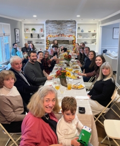 Associate Producer Abigail Lengyel spent her holiday at her cousins' Tom and Julie's house in Chatham, New Jersey. With such a large group, everyone contributes a dish, or two.