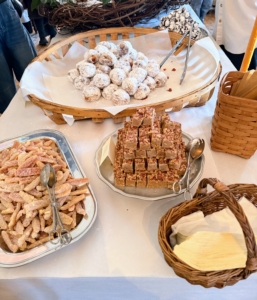 Thee were lots of sweets to try including the quince jelly donuts from @_gazoz. If you've never tried a quince jelly donut, it adds a sweet and floral flavor to the dough.