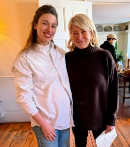 Here I am with chef and proprietor, Clare de Boer. She took over Stissing House in 2022. The quaint country inn restaurant serves delicious, simple yet elegant fare. I've visited several times and enjoyed every dish. @clare.deboer