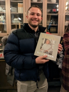 Attendees purchased books for themselves and for those on their holiday gift lists.