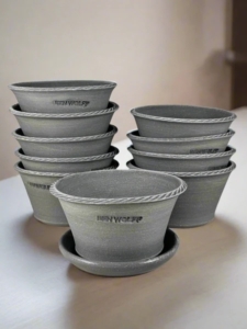 Ben's pots are sold personally and to stores around the country.