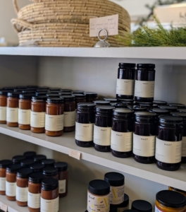 Mast also offers its own homemade line of spreads and condiments.