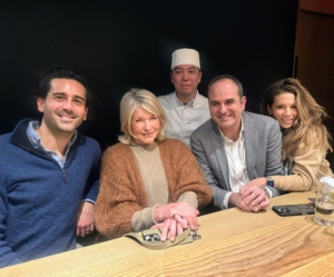 We couldn't finish dinner without a photo! Here is or group - John Rice, myself, Ray Mizrahi, and Daisy Schwartzberg Toye. Behind us is sushi master, Chef and Owner Masashi Ito. Thanks for a most delectable meal. For more information, go to the ITO web site or just click on the highlighted link. ITO also has another location in Las Vegas. Treat yourself to one or both - you'll love it.