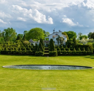 When Harvey Ladew first purchased his Maryland property, he decided he would take on the task of planning and landscaping the gardens himself. I am sure he would be proud of what it looks like today. This is a view across the Great Bowl to the Terraces of the Ladew Manor House. (Photo by Jim Lockard Photography)