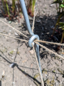 I designed the eyes to be big enough for the many threads of twine. These have worked so well for me over the years.