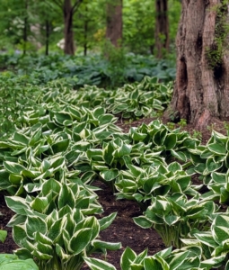 Hostas thrive in sites where filtered or dappled shade is available for much of the day, but they can survive in deep shade. If you have a shady area, experiment with shade-loving plants. Hostas, with their palette of different colors, textures, and sizes have tremendous landscape value and offer great interest to any garden.