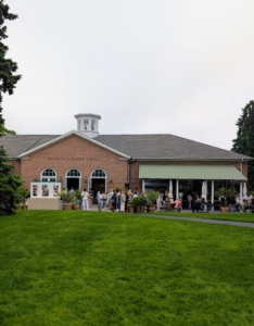 The day's events began at the NYBG's Hudson Garden Grill, its elegant farm-to-table restaurant located right on the grounds.