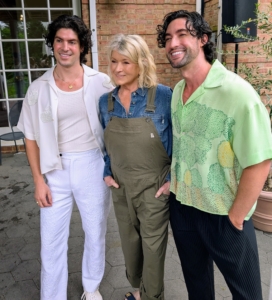 Here I am with two "influencer" guests. they were so excited to take a photo with me.