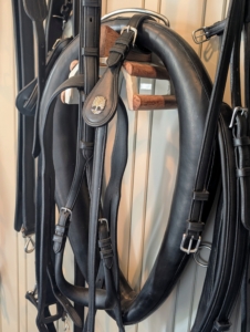 All of this equipment is custom made for carriage riding. Everything is always ready for the next ride.
