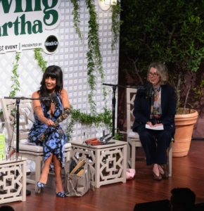 On the right is NYBG's Chief Executive Officer, Jennifer Bernstein. Jennifer also addressed the audience and introduced me. (Photo provided by NYBG)