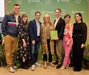 And here I am joined by our Marquee Brands Executive Team - CCO Christian Martin, CLO Heather Greenberg, CEO Heath Golden, Kevin, CMO Natasha Fishman, and CCGO Rachel Terrace. What a fun and informative event. Don't forget to tune in to this podcast on the iHeart media app or wherever you get your podcasts. You'll love it. (Photo from Meta)