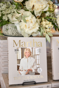 Each guest was able to bring home a copy of MARTHA: THE COOKBOOK. If you don't already have it, order one today. I know you'll want to read it cover to cover and make every recipe.