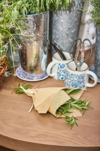 Every station was also very interactive. Guests were able to gather their own herbs to bring home.