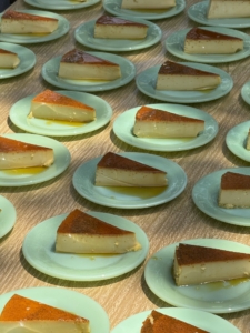 For dessert, we all had flan. Flan is a rich baked custard dessert that is both sweet and creamy with hints of vanilla and caramel.