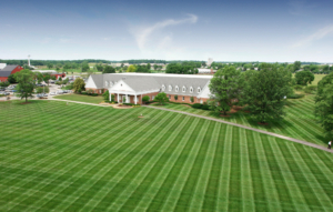 All administrative departments have been located on this campus along Scottslawn Road since 1982.