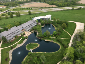 The Scotts Miracle-Gro Company headquarters is still located in Marysville, Ohio where O.M. Scott began selling seed. He sold weed-free seed to local farmers and then expanded to selling seed to homeowners after the turn of the century.
