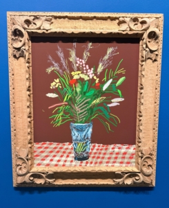 David also devotes time to making digital creations on his iPad. These flowers are part of a series of 20 made in 2021.