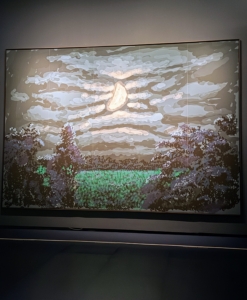 It also featured David's pieces showing light variations - both night and day.