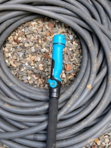 I use Gilmour hoses, wands and sprinklers all over the farm. I especially like that its hoses are gray, but all Gilmour supplies are dependable and durable.