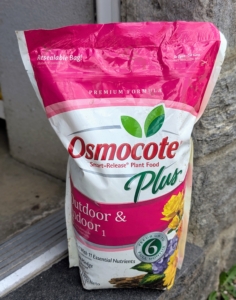 I use Osmocote Plus with added nutrients - it will last for up to six months.