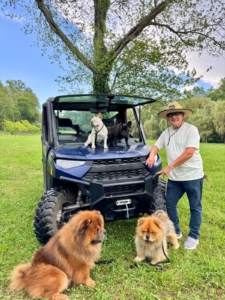 My dogs adore their "Uncle Carlito." Aside from his love for photography, Carlos also enjoys helping me with the gardening. He feeds many of the plants for me. Have you seen our Miracle-Gro ads?