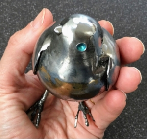 This is Sheila's first bird - small, but very special.