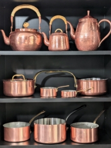 How often copper should be polished depends on the exposure to air, moisture, and handling. For pieces that are kept indoors, polishing every few months should be sufficient.