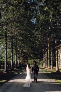 Here's one of them walking down the Pin Oak Allée. Congratulations Alina and Sam. I am looking forward to sharing the wedding photos also! (Photo by Don Hwang)