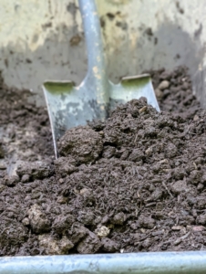 I am fortunate to be able to make such excellent compost here at my farm - weed free and so nutrient-rich.