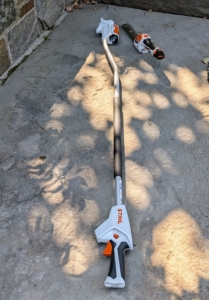 And now, it can be used with the STIHL GTA 26 Extension Shaft for almost five feet more reach.