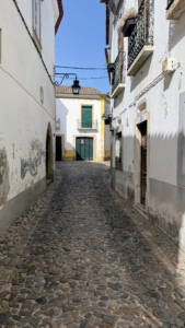 Streets are charming and narrow. It is believed that Óbidos gets its name from the Latin word oppidum meaning walled city.