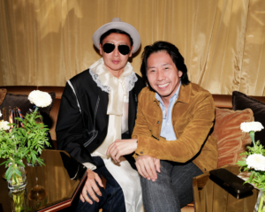 Here's a photo of Andy Yu and Chiun Kai Shih. (Photo by Madison McGaw/BFA)