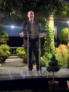 Dan was among the speakers asked to speak about this year's honoree, Wave Hill's Founding Director of Horticulture, Marco Polo Stufano.