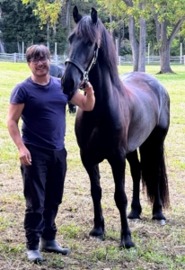 This is a photo of Cesar with Ulysses taken by my longtime driver, Carlos "Uno" Villamil.