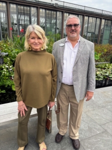 Here I am with Jim Sutton, Associate Director of Display Design at Longwood Gardens.