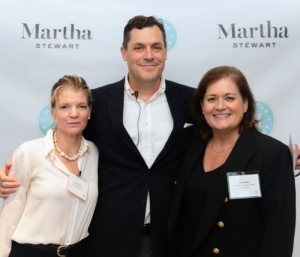 And here are Special Projects Producer Judy Morris, CCO Christian Martin, and SVP Lifestyle Video Content and Executive Producer Amy Chiaro. (Photo by Kenzie King)