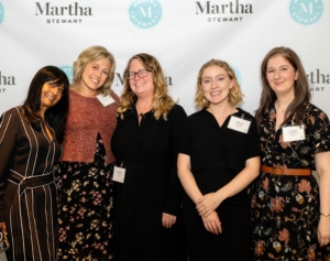 Here are members of our design team - Dipali Patwa, Tiffany Fung, Hosanna Houser, Sydney Yiu, and Claire Basile. (Photo by Kenzie King)