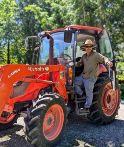 This is Chhiring Sherpa, my longtime crew foreman. He is an excellent equipment operator and uses the tractors every day.
