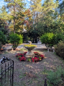 The Rosens built the estate and restored the grounds gradually during the 1930s, importing many architectural and decorative items from Europe. The Caramoor became a center for the arts and music following the World War II death of the Rosens' only son.