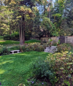 The gardens are meticulously manicured and maintained. Some of the original gardens were planted around 1912, making them one of the oldest native features of the estate.