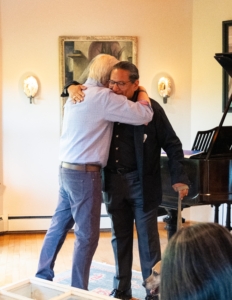 Here are founders Randy and Tim at The Plimpton Foundation launch party.