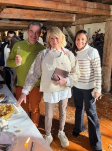 And here I am with Christopher and Danielle. What a fun event and a great way to kick off the holiday season. Happy pie baking!