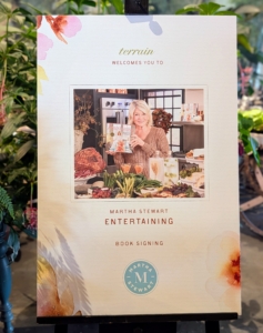 Yesterday's events were held at Terrain's Westport, Connecticut store, just an hour outside New York City. It's one of two - the other Terrain is in Glenn Mills, Pennsylvania.